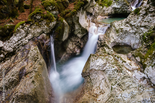 Beautiful green Water hurst of Sunik in Slovenia