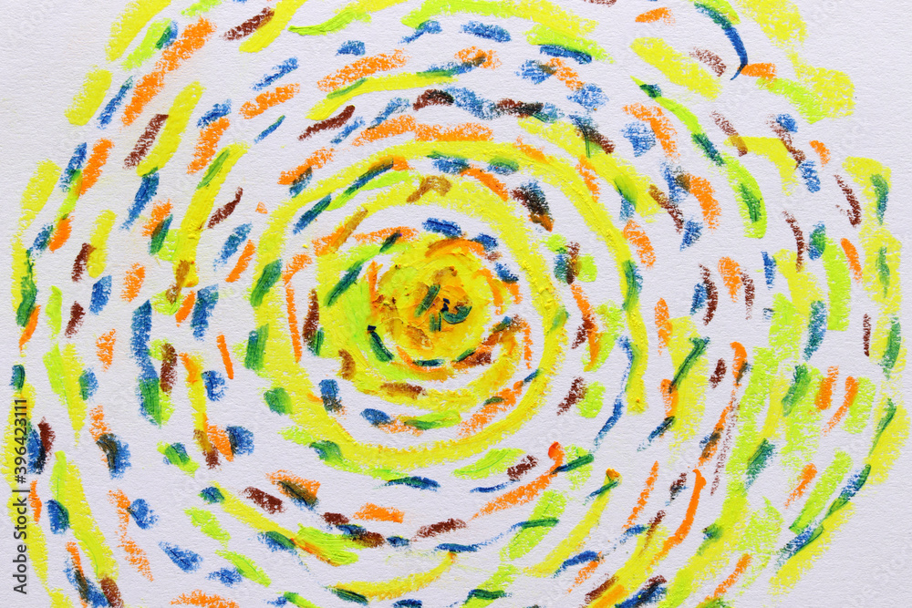 abstract colorful crayon background hand painting abstract colorful crayon background hand painting
