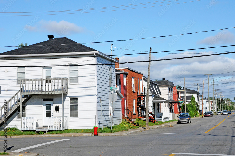 Quebec; Canada- june : 25 2018, city of Trois Rivieres in Mauricie