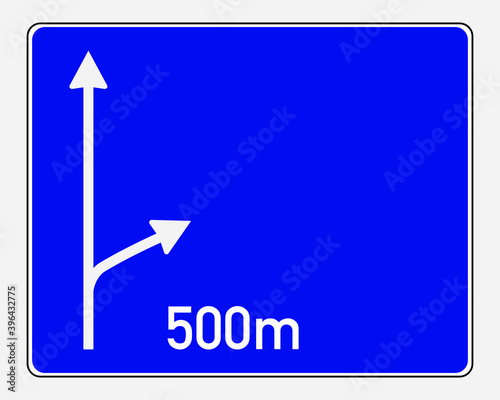 Autobahnschild 