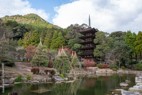 山口県山口市の国宝　瑠璃光寺五重塔 photo