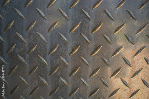 Steel plate pattern front