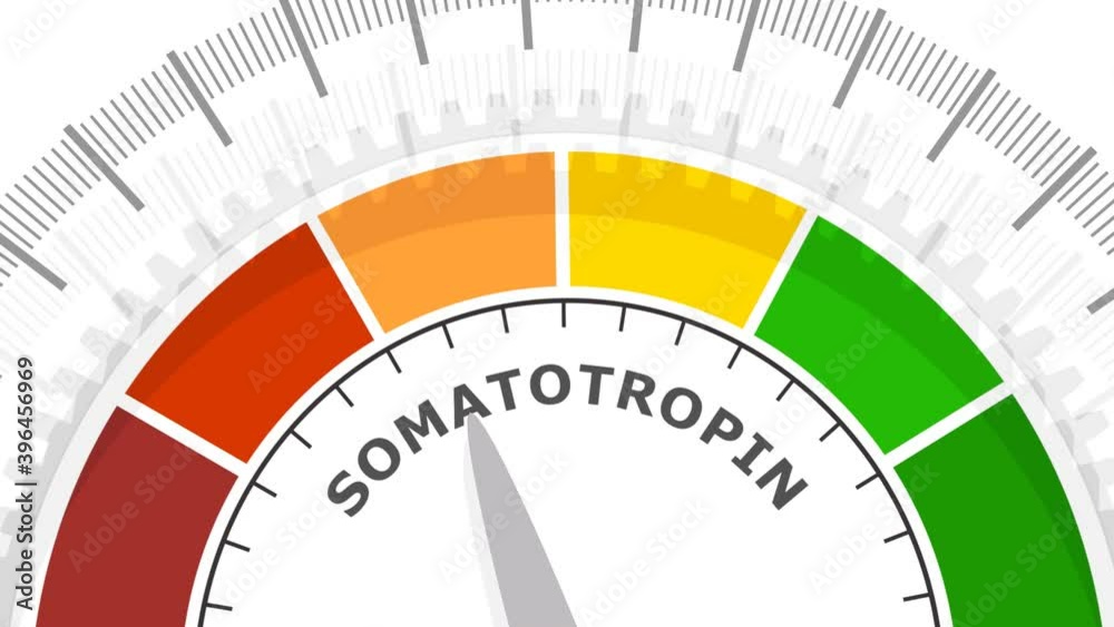 Gradient scale. Growth hormone level measuring device icon. Sign tachometer, speedometer, indicators. Infographic gauge element. 3D rendering. Gradient scale. Growth hormone level measuring device icon. Sign tachometer, speedometer, indicators. Infographic gauge element. 3D rendering.