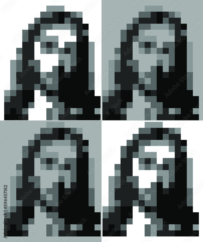 Jesus Christ Pixel Art