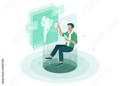 Easy to use Geographical direction Software
