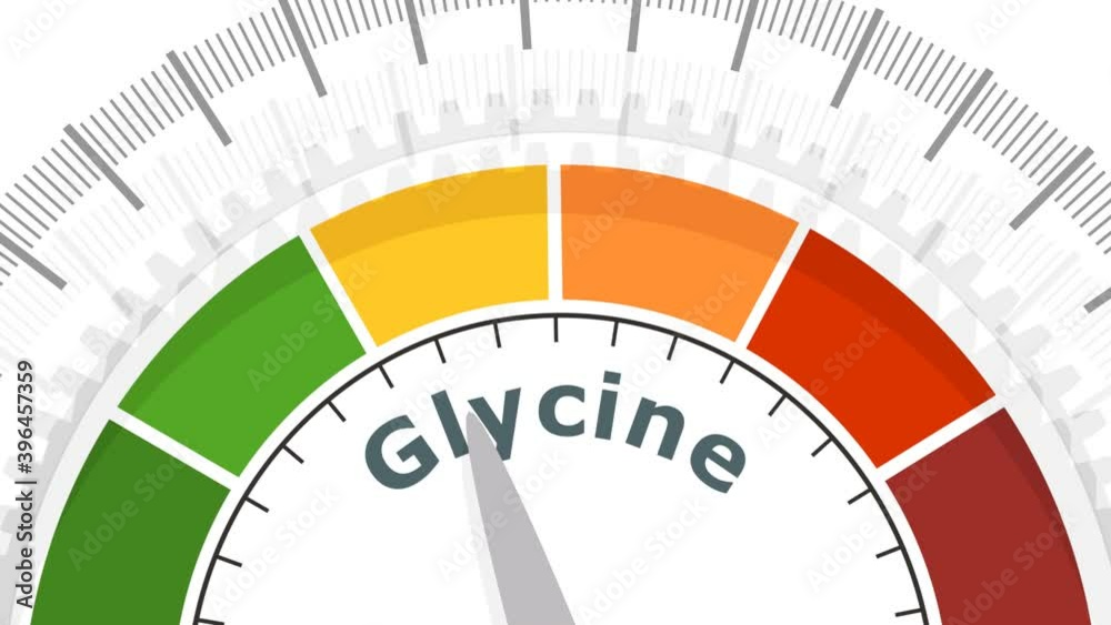 Scale with arrow. The Glycine measuring device. Sign tachometer, speedometer, indicator. Scale with arrow. The Glycine measuring device. Sign tachometer, speedometer, indicator.