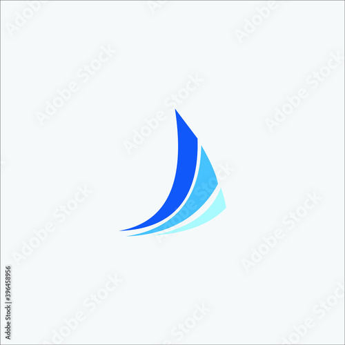 logo boat icon vector templet 