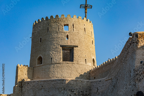 Middle East, Arabian Peninsula, Oman, Muscat, Muttrah. Muttrah Fort. photo