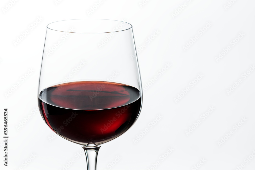 Wine glass with red wine closeup Wine glass with red wine closeup