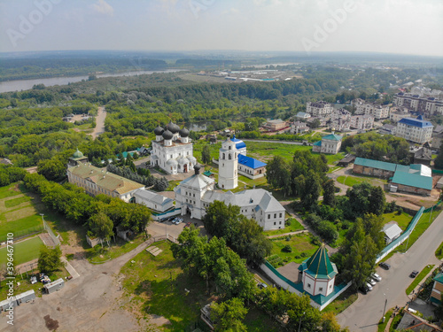Aerial view of the Trifonov Monastery (Kirov, Russia)
