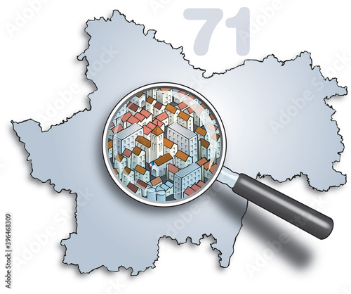 71 Gros plan sur la Saône-et-Loire