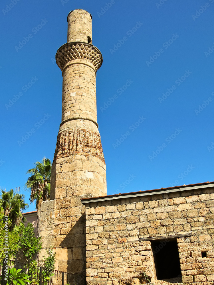 Kesik minaret in Antalya, Turkey