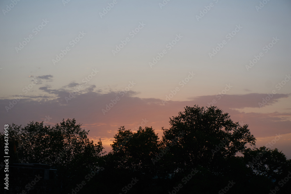 Obraz premium sunrise in the mountains