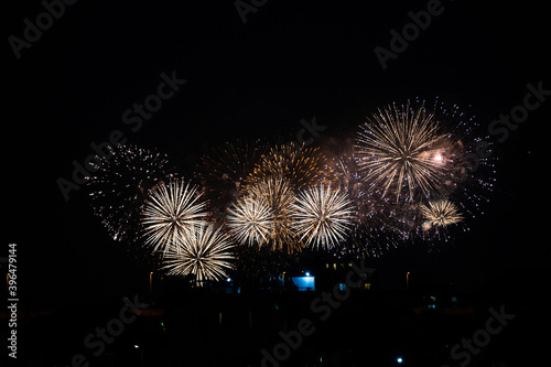 beautiful bokeh fireworks