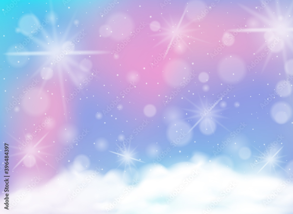 Rainbow pastel blurred with sparks background Rainbow pastel blurred with sparks background