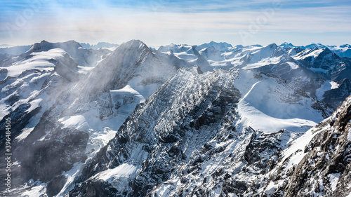 Blick vom Ortler Richtung Süden