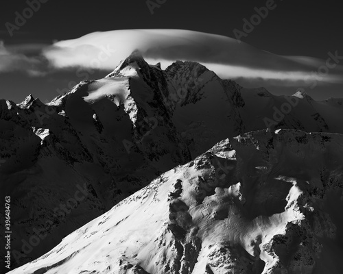 Großklockner in Wolken