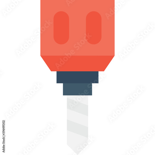 
Gimlet Machine Flat vector Icon
