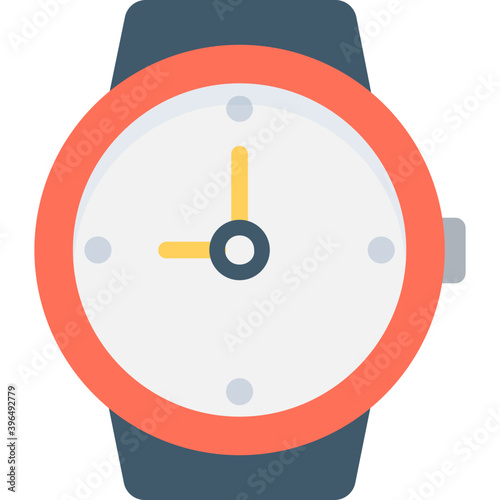 Wallpaper Mural 
Wristwatch Flat Vector Icon
 Torontodigital.ca