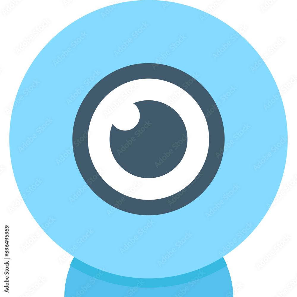 Webcam Flat Vector Icon
Webcam Flat Vector Icon