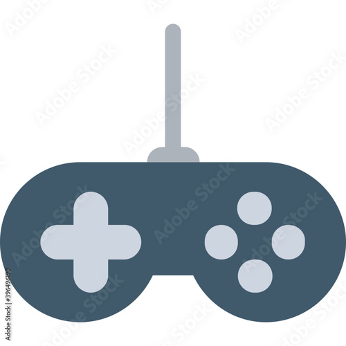 
Gamepad Flat Vector Icon
