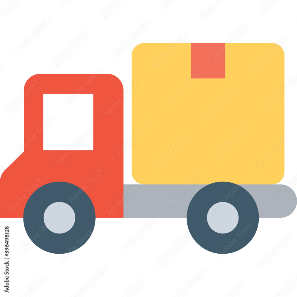 Delivery Van Flat Vector Icon
Delivery Van Flat Vector Icon