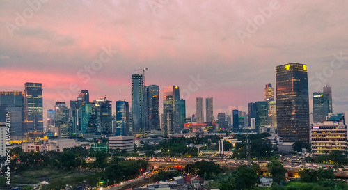 Jakarta skyscraper landscpe © J