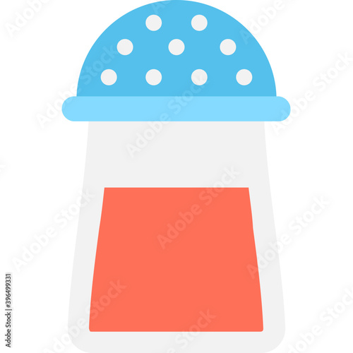 
Saltshaker Flat Vector Icon
