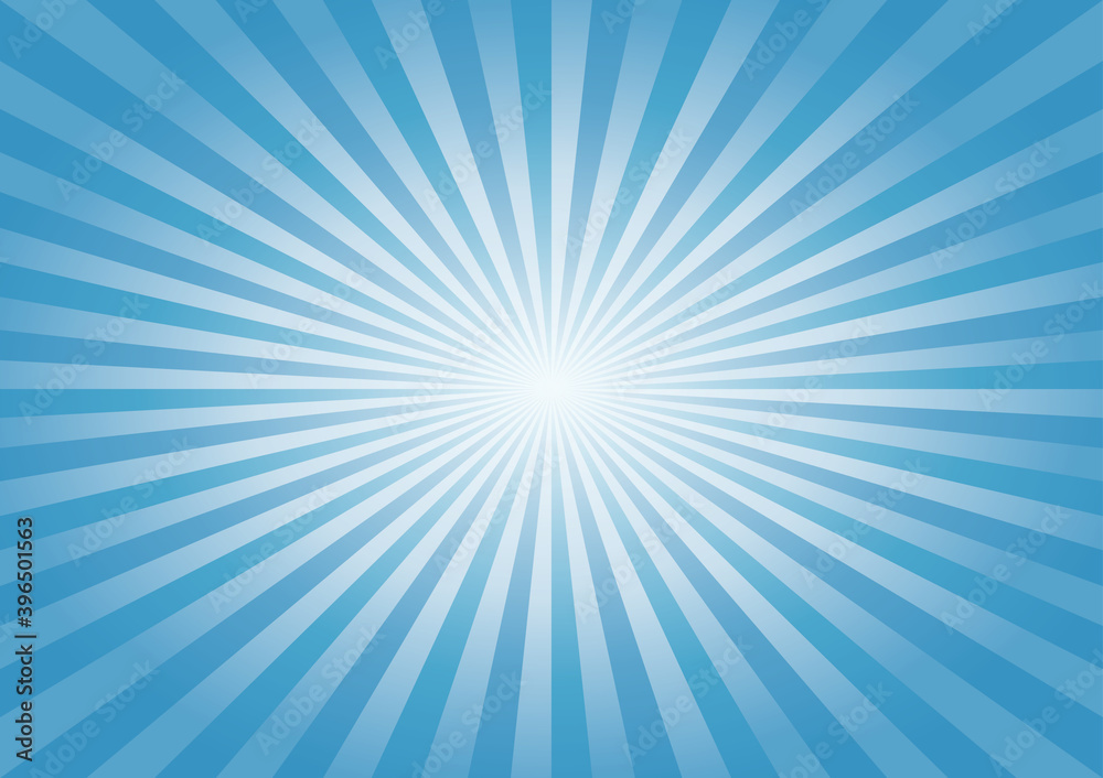 Abstract Blue rays background. Vector Abstract Blue rays background. Vector