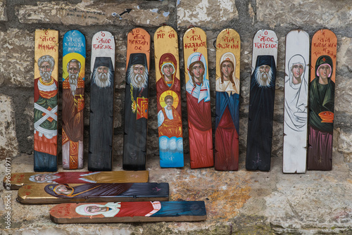 Fototapeta Naklejka Na Ścianę i Meble -  Religion equipment, Zagorochoria, Epirus, Greece