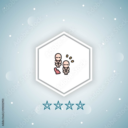     cloning vector icon modern