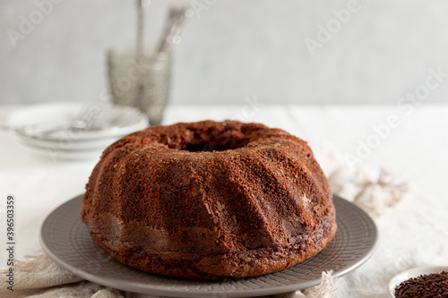 chocolate cake with chocolate