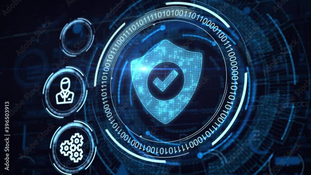 Cyber security data protection business technology privacy concept