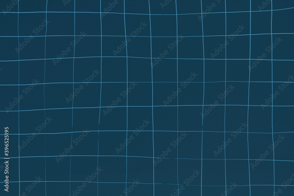 Dark blue pool tile texture background ripple effect