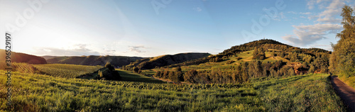 Obraz na płótnie Voelsangpanorama August 2012