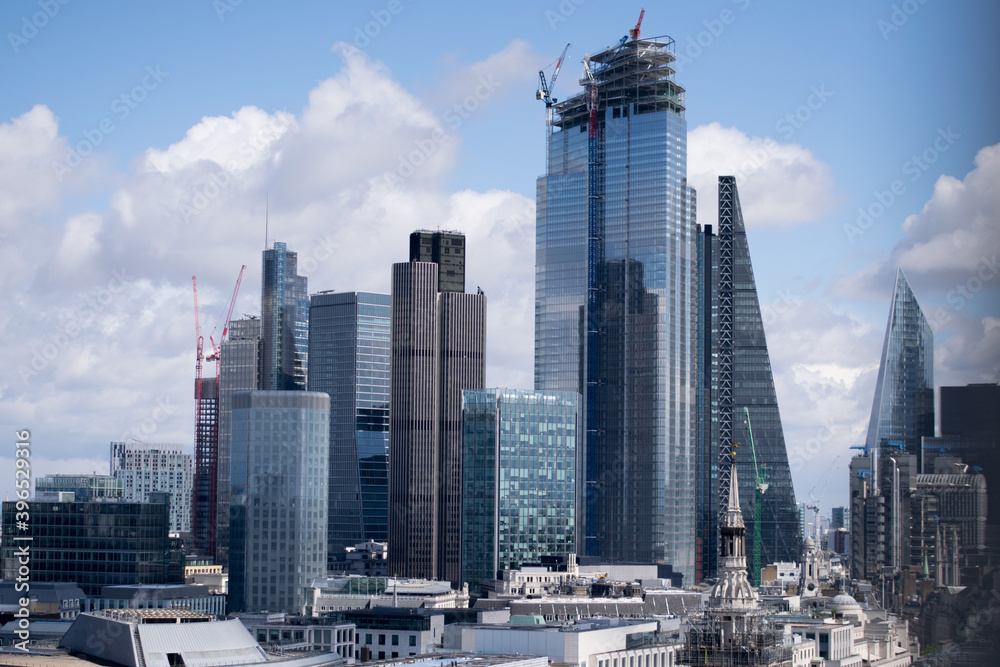 Construction on the London Skyline