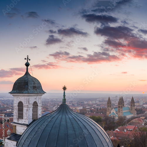 Small chapel in Pecs, Hungary photo