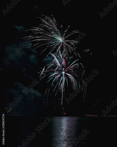 Canvas Print Feuerwerk