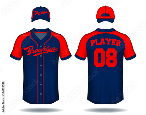 Photography Baseball t-shirt mock up.