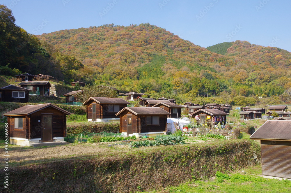 岡山市が設置した大規模市民農園「牧山クラインガルテン」