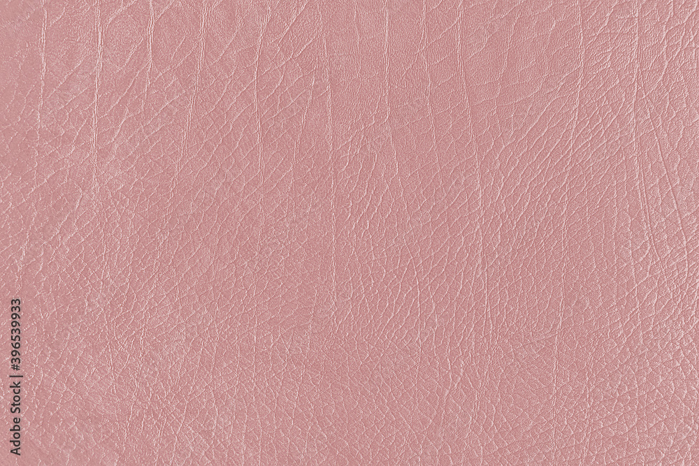 Fototapeta premium Pink gold creased leather textured background