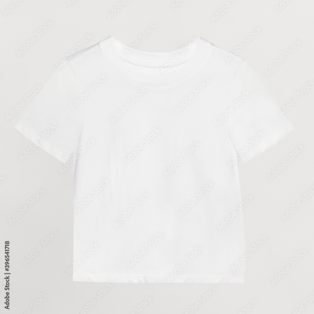 Simple white t-shirt mockup Simple white t-shirt mockup