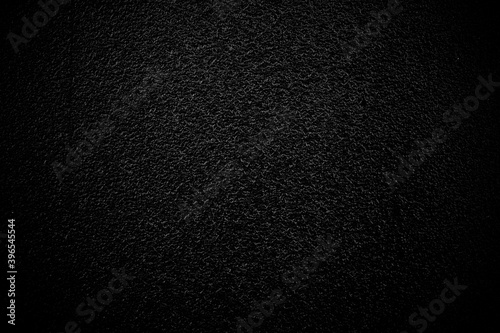 Photo Simple black realistic background for product or text backdrop design