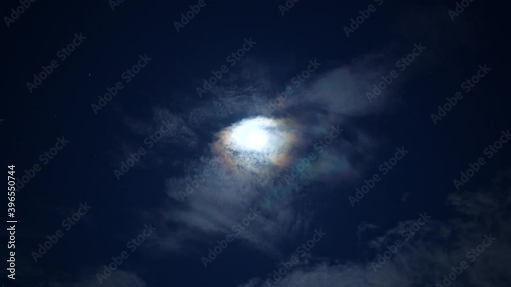 月夜 雲 2020年11月 月夜 雲 2020年11月