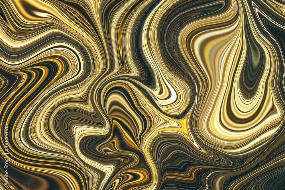 Obraz premium Abstract bright black gold background