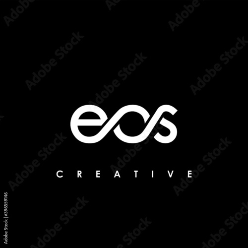 EOS Letter Initial Logo Design Template Vector Illustration
