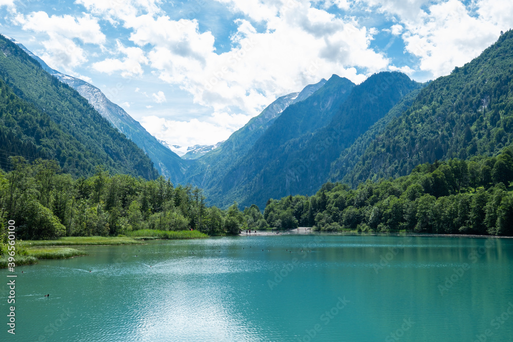 Beautiful idyllic lake in Austria