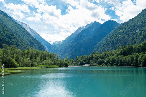 Beautiful idyllic lake in Austria
