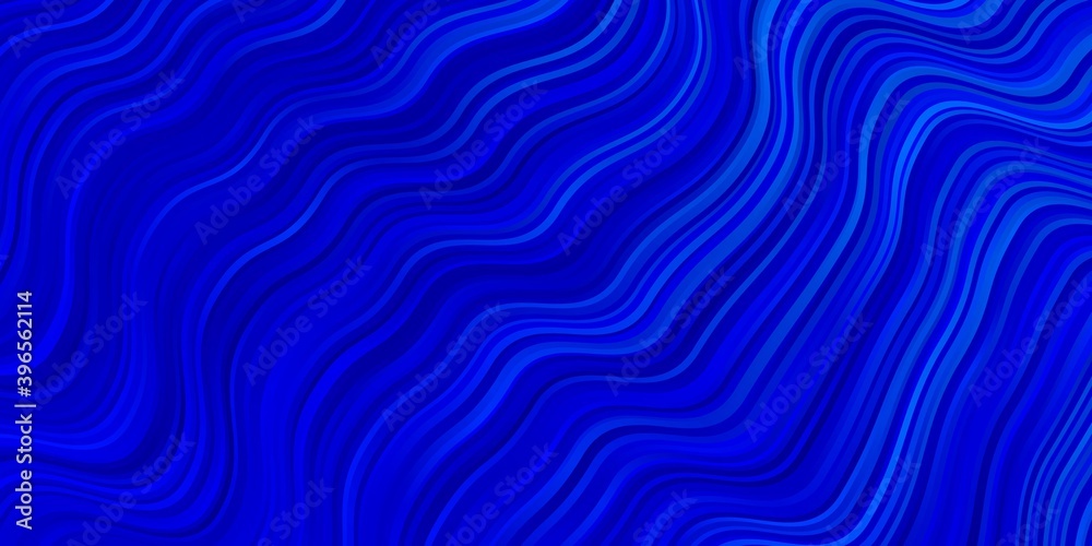 Dark BLUE vector layout with curves. Dark BLUE vector layout with curves.