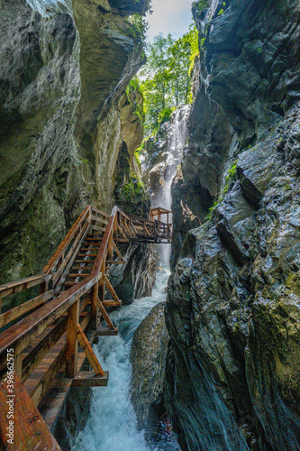 Stunning Sigmund Thun Gorge in the Austrian Alps
